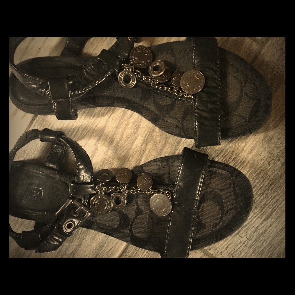 Coach sandals